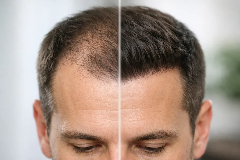 A Hairline Restoration Journey Example